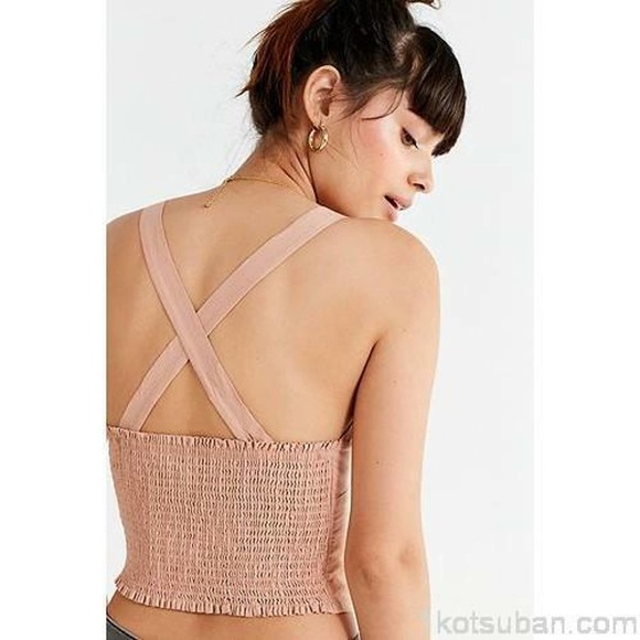 NWOT URBAN OUTFITTERS MABEL BUTTON-DOWN LINEN TANK TOP, sz S - Picture 3 of 5